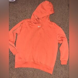 Nike Vibrant Orange Pullover Hoodie